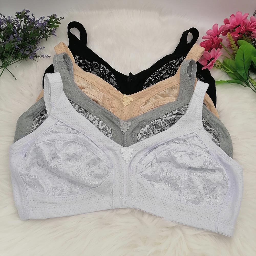 Women's Bra Large Cup C D E F  - đánh giá và giá Cotton Bra Everyday