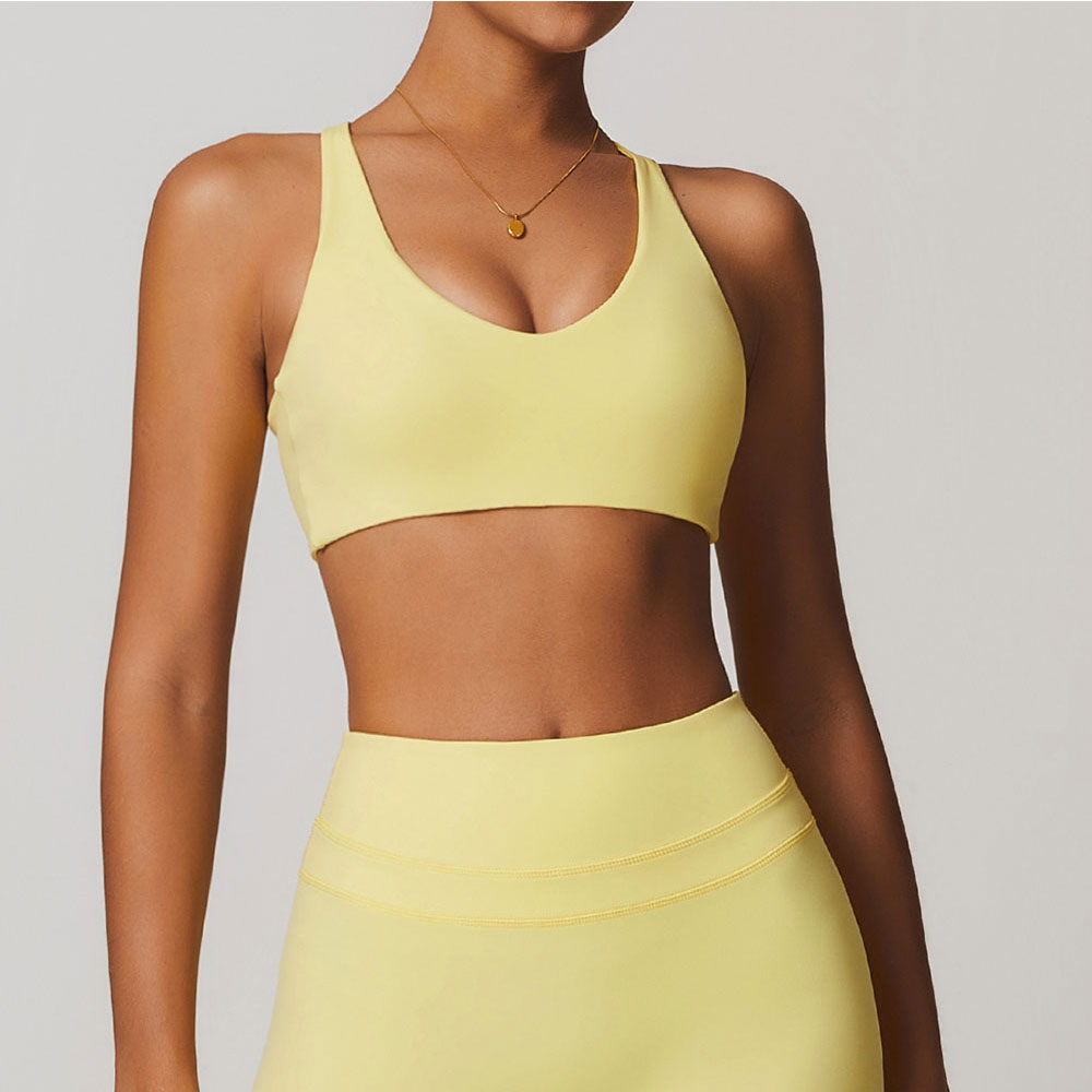 JUREN Sports Bra Women Fitness - đánh giá và giá Plunge Bra Push Up