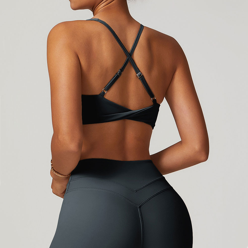 JUREN Sports Bra Women Fitness - đánh giá và giá Plunge Bra Push Up